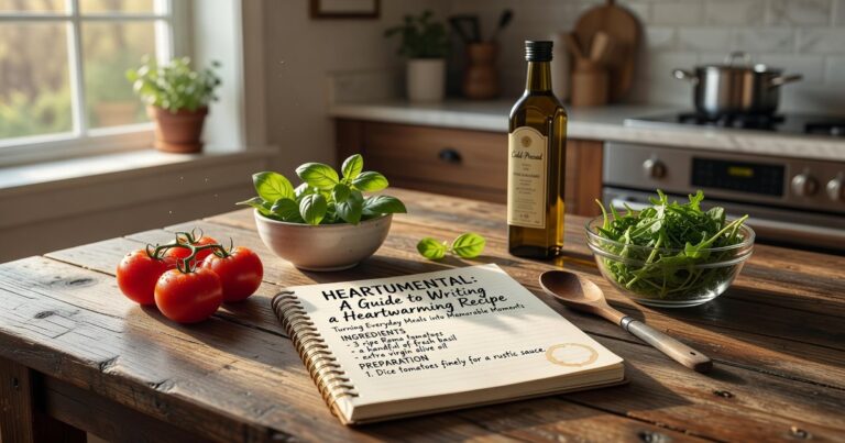 How to Write a Cooking Recipe Heartumental